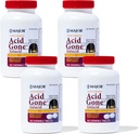 Acid major Gone extra Putere Antiacid Tablete masticabile - Relief anti-acid - Acid Reflux Medicina pentru adulți - Supărat Stomac, Acid Indigestie, și Arsuri la stomac - Lung Lastting - 100-Count (4 Pachet)