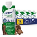 Asigurați-vă că plantele pe bază de proteine nutritive Shake-uri cu 20g Fava Bean & Pea Proteine, Vanilie & Ciocolata Arome, Pachet de 12, 11 Fl Oz
