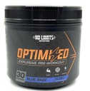 "Optimized" Blue Razz Pre-Workout Powder / Pompe masive / Creșterea masei musculare, Putere & Focus / Beta Alanine + L-Citrulină + Betaine Anhidrous + Creatină + Cafeină Anhidros / 30 Serviri