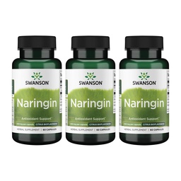 Swanson Naringin 500 Milligrams 60 Capsule (3 ambalaje)