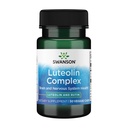 Swanson Luteolin Complex w/Rutin - Brain Supplement Promovarea memoriei, Mood & Cognitive Health - Formula naturală pentru a ajuta la menținerea sistemului nervos - (30 Capsule vegetale)