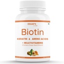 Barbă Biotin, promovează o creștere mai puternică și mai gros barbă, alimentat cu vitamina A, vitamina E, vitamina B7, keratina și aminoacidii 
