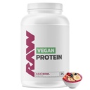 RAW Vegan Praf de proteine, Acai Bowl - 20g de plante pe bază de praf de proteine și fortificate cu vitamine pentru creșterea și recuperarea musculare - Fat scăzut, carbohidrat scăzut, aroma natural și îndulcit - 25 Serviri