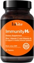 Invită Imunitate de sănătate HxTM - Susţine un sistem imunitar sănătos - 500 mg de vitamina C, 50 mcg (2000 UI) de vitamina D3 şi 30 mg de zinc - 30 comprimate (2- Pack)