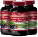 Amplifică-ţi rezistenţa naturală - REVERATROL SUPREMĂ COMPLEX - Extract de Resveratrol cu Goji Berry, Acai, Noni, rodie, Mangosteen, Superfruit Blend, Antioxidant, Suport Immune, 3 Bot 180 Caps