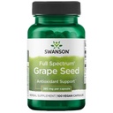 Swanson Grape Seed Heart Antioxidant Radicals Gratuit Suport de tensiune sanguina sanatoasa Polifenoli OPCS (Oligomeric Proanthocyanidins) Suplimentul Herbal 380 mg 100 Capsule