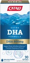 CATALO extra DHA Formula, 800mg DHA per servire, Ocean Swiftgels ulei de pește cu aroma de lamaie naturale, Distilare moleculară avansată, Easy-to-Swallow, Fără culori artificiale și conservanți 