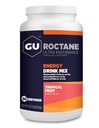 GU energie octanic Ultra Endurance Energetic Drink Mix, Vegan, Gluten-Free, Kosher, 35mg de Cafeina, și lactate-Free n-the-Go energie pentru orice antrenament, 3,44-Pound Jar, fructe tropicale