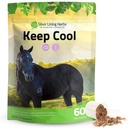 Silver Lining Herbs Keep Cool Horse calming Supplement - Horse Health Calm & Focus Supplement - Cai calmant Suplimente cu plante naturale, inclusiv musetel, echinacea, & More - 1 lb 60-Day Supply