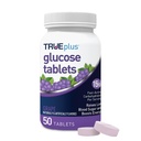Tablete de glucoză TRUEplus®, aromă de struguri - flacon 50ct