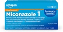 Îngrijire de bază Miconazol Nitrat Vaginal Introduceţi 1200 mg şi Miconazol Nitrat Cream 2 Combinaţie Yeast Vaginal Infecţie, alb, 0.32 Ounce (Pachet de ), 1 Conte