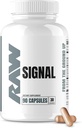 RAW Semnal Fadogia Agrestis & Tongkat Ali Supliment, 90 capsule - Tongkat Ali pentru bărbați cu (Longjack Root Extract) & Fadogia Agrestis - Maximize & Boost Performanță masculină