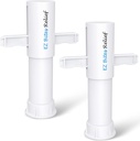 Memine EZ Bites Utilitar de aspiraţie - 2 Pack Bee Sting şi Bite Itch Relief Sucker, Venom Extractor pentru Saliva / Indeparteaza Venom, Ajutor temporar de la mâncărime şi umflarea, Kid-Friendly White