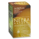 Neera Natural One Week Pack Master Cleanse Diet - Metabolism Booster Lemonade Detox Colon Cleanser & Detox Gut Cleanse, Master Lemon Cayenne Maple Detox, 7 Dayes Cleanse Kit