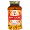 Infinity Capsule Turmerice, supliment de Curcumin de mare potenta, USDA supliment organic certificat cu Pepper negru și ghimbir, crud, Vegan Gluten gratuit