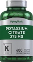 Piping Rock Citrat de potasiu Suplimentul de 275 mg 