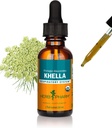 Extract lichid Herb Pharm Khella pentru suportul sistemului respirator - 1 Ounce (DKHELL01)