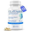 FolateMaxx L-metilfolat 15mg, 120 capsule 
