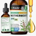 BIO KRAUTTER Tincture Motherwort - Motherwort Extract de plante - supliment lichid pentru femei 