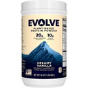 Evolve Pulbere de proteine, Vanilie ideală, 20g Proteine, 1 liră