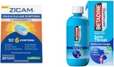 Zicam Simptome Rece Relief cu Betadine Sore Ghroat Gargle, Echinacea & Sambucus Homeopatic Tablets, 20 Conte & 8 FL OZ