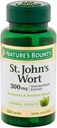 Natura Bounty St.John's Wort Pills and Herbal Health Supplement, Promovează o stare de spirit pozitivă, capsule de 300 mg, 100 Conte, Pachet de 2