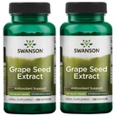 Extract de semințe de struguri Swanson (standardizat) 50 Milligrame 120 capsule (2 ambalaj)