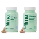 Hilma Natural Gas si Bloating Relief pentru femei, doctor Formulat cu ingrediente organice, Lemon Balm, Fennel si Menta Leaf, 50 Vegan Capsule