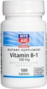 Rite Aid Vitamina B-1 (Thiamine), 100 mg - 100 comprimate 