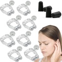 Tinitus Relief pentru urechi inelare, Acupeace Tinitus Dispozitiv de ajutorare, Acupeace Anti Tinitus Relief Ureche clip, Dispozitiv de oprire a inelului urechii (4paire)