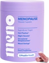 O positiv MENO Vitamine pentru Menopause - Menopauza hormon-gratis Supliment pentru femei - Negru Cohosh & Ashwagandha KSM-66 - Ajuta Relieve Hot Flashes, Transpirații de noapte, Swings - 30 Serviri (Pachet de 1)