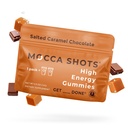 SGC cea mai mare concentrație 100mg Cafeină per Gummy, 2 Gummies per Pack, 12 Pack Mocca Shots sared Caramel Plant-Based nootrop Instant Energy cu Ginkgo biloba, Theobromine.