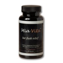 FEMMEPHARMA Mia Vita Hot Flash Suplimente pentru Menopauza non-GMO Natural Hormone Regulamentul pentru transpirații de noapte negru Cohosh & Dong Quai 60 Capsule (30 zile de aprovizionare)