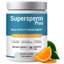 Suplimentul de fertilitate masculină cu L-Carnitină și L-Arginină, Formula de fertilitate preconcepție pentru producția de număr optim și volum sănătos, 1 lună de aprovizionare (60 doze) în pulbere.