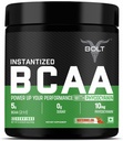 Bolt BCAA Powder, 2:1:1 Potent Formula-Leucină, Izoleucină, Valline, Suppots Recovery Muscle, Creștere & Rezistență, Watermelon Fizz, 30 Servings