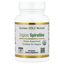 California Gold Nutrition Organic Spirulina Supliment, Cu un Superfood verde cu antioxidanți, Vegan Friendly, Gluten Free, Non-GMO, 500 mg,60 comprimate