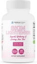 TerraForm Nutritie Skin Lightening Supliment, Glutatione 1000mg per Servire, Clears and Evens Skin Tones, Ajuta la curatarea petelor intunecate si cicatrici Acnee - 30 Serviri