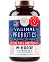 Probiotice vaginale pentru femei - 19Bil CFU,15-tulpina Lactobacillus Probiotic pentru echilibru PH, Suport Tract urinar, Odor & Yeast Health - Complex de echilibru pentru femei BV Suplimente suport - 30 Vegan Caps