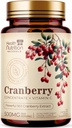 Pastile Cranberry Supliment 25,000 mg - Fresh Cranberry Echivalent praf extract cu vitamine C & E - Tract urinar Health Support, Cran Berry Fruit, Sugar Free Formula, îmbuteliat în Statele Unite ale Americii - 120 capsule