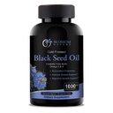 Capsule de ulei de semințe negru 1000mg - Premium capsule de ulei de chimen negru - Pastile de ulei de semințe negru - Virgin rece presat pastile de ulei Nigella Sativa - ulei de semințe negre - 120 capac (2 lună de aprovizionare)