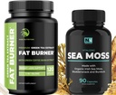 Irish Sea Moss și Ceai verde pierdere în greutate pastile 