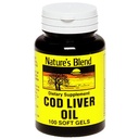 Ulei natural de ficat Blend 100 Softgels