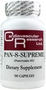 Cercetare cardiovasculară Pan-8-supreme Pancreatin, White, 90 Conte
