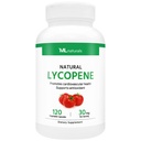 ML Naturale Licopen natural 30 mg 120 Capsule vegetale. Suport antioxidant și imun, Sănătate cardiovasculară și prostată, NSF-Certified & cGMP-Compliant, Lab testat pentru a treia parte