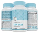 Legacy Wellness Zen Ease calm Minte Supliment - Natural Vegan Formula - 5-HTP, Ashwagandha, St John's Wort, L-Theanin, Magneziu, B-Vitamina - Capsule pentru a promova un sentiment bun de pace