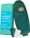Pad de încălzire perioadă Pixie pentru cramps - Pad Thinnest Weating Weating - Indensable sub haine - Cel mai bun dispozitiv portabil pentru centura durere cu căldură pe piață - Ore de calmare a durerii menstruale