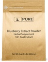 Ingrediente originale pure Extract de afine (8oz) Non-GMO, gluten-free, non-fillers sau aditivi