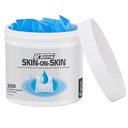 2Toms Pieţele de Skin-On-Skin Hydrogel pentru Blistere, Chafing, Stings, Iritaţii şi Durere de relief, 200 1-Inch Squares