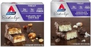 Atkins Endure Caramel Nut Chew & Chocolate Coconut Bars, 1g Sugar, 5 Count
