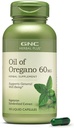 GNC Herbal Plus Ulei de Oregano 60mg Supliment, Vegetarian, Suportă General Well-Being, 100 Serviri